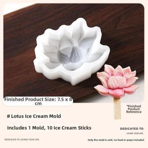 KUWUBIANJING | Chinese Cultural Ice Cream & Popsicle Making Molds Food Grade Silicone