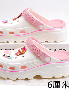 Giày Đế Dày Mùa Hè Cho Nữ EVA Đế Ngoài Chống Trượt Đi Biển Giày Lười Đế Dày Đế Cao Su Thoải Mái Thoáng Khí