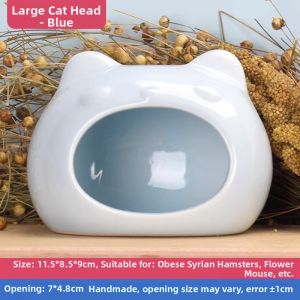 CHONGXIAOSHUAI | Cooling Shelter for Hamsters and Guinea Pigs Ceramic Igloo