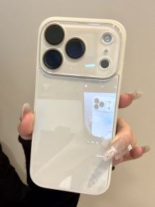Chilled Glass Minimalist Solid Color Popular Phone Case
