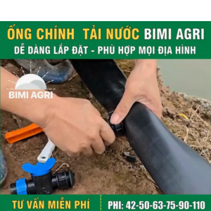 Ống Tải Nước 2 Lớp BiMi AGri Phi 90 Dày 1.2mm (Cuộn 50m)