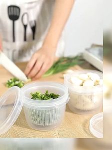 HH22-8 กล่องเก็บวัตถุดิบพลาสติกพร้อมฝาปิด I1-3