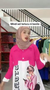 SETELAN MINDI SABLON CRINKLE