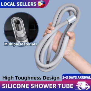 Flexible Silicone Shower Hose Anti-Kink Bendable Shower Head Tube Explosion-Proof Bidet Sprayer Hose “Manila Shipping”