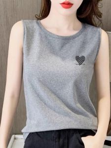 Loose Fit Cotton Print Tank Top