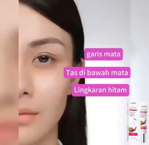 Krim Penghilang Mata Panda Kerutan Kantung Mata Hitam Snail Eye Cream 20gr