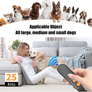 2025 Type C Rechargeable Pet Dog Repeller Ultrasonic Dog Training Device Anti Dog Bark Deterrent Device Training Assistance