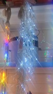 MABUHAY STAR 200L ICICLE decoration Fairy light Steady/Twincle/Dancing WARM WHITE BT69142-2