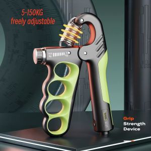 XMSJ | 5-150kg Hand Grip Trainer Strength Gym Wrist Expander Hand Strengthener Adjustable Muscle Recovery Fitness Strength Exercise