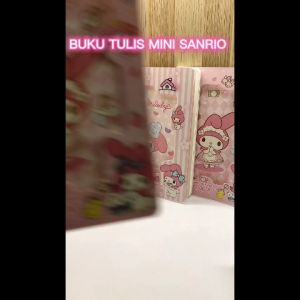 Mini Notebook Sanrio: Alat Tulis Sekolah Buku Catatan Sanrio Memo Sanrio