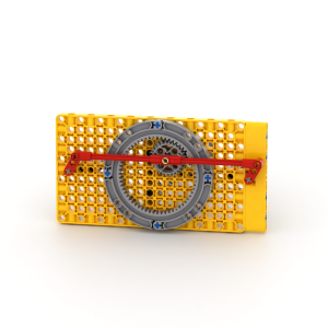 XIAOXIAOGONGCHENGSHI | Educational Engineering Model Building Blocks Four-bar Linkage Inner Gear Mechanism