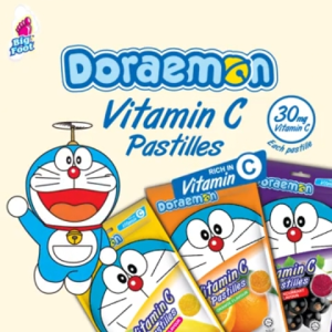 Big Foot Doraemon Vitamin C Pastilles 40g 【Big pack】