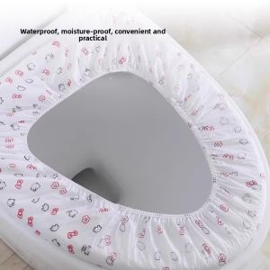 MONLEYTA | Disposable Toilet Seat Cover Pad Travel Portable Waterproof Hotel Maternity Seat Paper Toilet Ring Summer Travel Waterproof