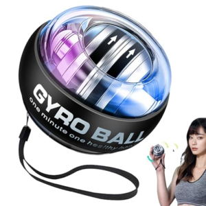 Wrist Power Hand Ball Auto-Start Grip Ball Strengthener Gyroscopic Arm Gyro Hand Ball Home Fitness Forearm Exerciser