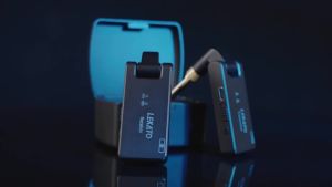 LEKATO WS-100 Wireless Gitar Transmitter Sistem Gitar 2.4GHz Dengan Kotak Pengisian Daya Wireless Guitar Transmitter Receiver