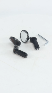 ARM Premium Mini Bar End Side Mirror Full CNC Aluminum Adjustable HD Lens Universal