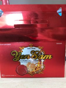 Yến sâm có đường dược Khánh Hoà hộp 10 chai X100ml