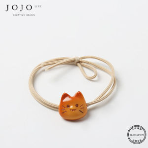 Phụ Kiện Tóc Hình Mèo Dễ Thương Cartoon Sandgull JOJOS L Dây Buộc Tóc Bằng Da Nhỏ Phong Cách Nhật Bản Hàn Quốc Màu Sắc Đa Dạng
