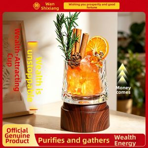 WANSHIXIANG | Feng Shui Natural Cinnamon Coarse Salt Decorative Object