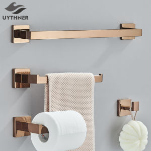 Bathroom Hardware: Enhancing Your Space with Rose Gold Polish & Shiny Bathrobe Hooks