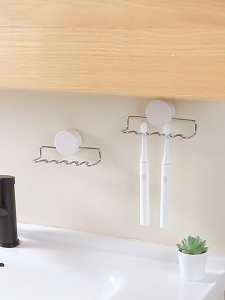 🔥Imakara Suction Cup Stainless Steel Toothbrush Holder🔥Wall-Mounted