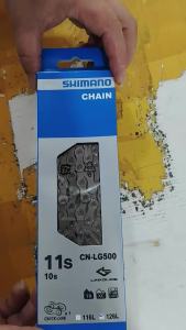SHIMANO | SHIMANO Cues LG500 9 10 11Speed Chain for MTB Mountain Bike CN-LG500 126L with Box Original Bicycle Parts