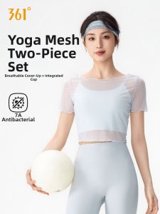 361° | Light Breathable Summer Fitness Bra Yoga Set