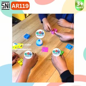 MM Mainan Anak Face Change Rubik Cube AR119
