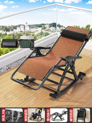 WUQIBAO | Giường Gấp Đa Năng Mây Tre