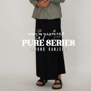 Sarung Kanjeng | Sarung Polos Pure Sogan | Sarung Sogan Original