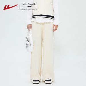 Warrior | Dwarf-friendly Straight Leg Trousers with Drape Corduroy Wide Leg Pants