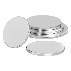 304 Stainless Steel round Disk Metal Flat Washer Solid Plug Tube Capping No Hole Iron Sheet Hardware Fastener Circular Washer
