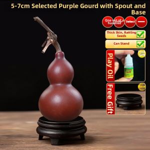 XINGYUE | Natural Purple Skin Gourd Plaything Small Gourd