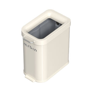 MR.Bin | Stainless Steel Bathroom Narrow Space No Lid Trash Can