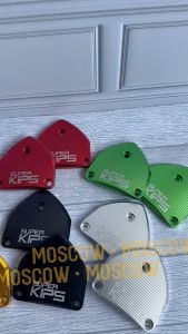 COVER TUTUP SUPER KIPS SET KIRI KANAN TUTUP KIPS KAWASAKI NINJA R RR SS COVER SUPER KIPS NINJA TUTUP SUPERKIPS FULL CNC ALUMINIUM TEBAL WARNA GOLD HITAM HIJAU SILVER MERAH BIRU SUPER KIPS SEPASANG PNP NINJA R NINJA S NINJA