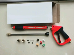 wjhh-ปืนฉีดน้ําแรงดันสูงทองแดงบริสุทธิ์สําหรับล้างรถ เครื่องทําความสะอาดปืนฉีดน้ํา ปืนฉีดน้ําแบบแทรกเร็วแบบเคลื่อนย้ายได้