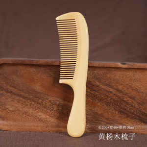 Natural Camphor Wood Comb Anti-Static Straight Hair Brush Relaxing Fatigue Relief Scalp Massage for Personal Grooming