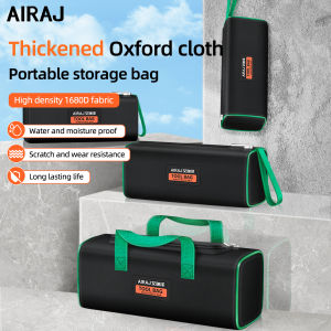 AIRAJ Tool Bag Oxford Cloth Portable StorageBag Professional Electrician and Carpenter Repair Home Storage Double Deck HandBag