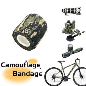 Outdoor hunting and shooting tools or Photographic Equipment camouflage invisible non-slip bandage