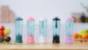 Xiaomi Mijia 600ML Portable Juicer Cup juice blender USB Rechargeable Mini Fruit Shake and Smoothies Blender 果汁杯 榨汁杯