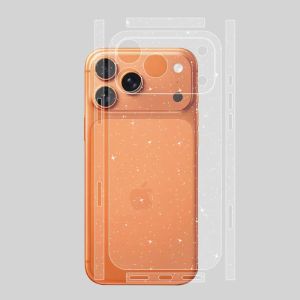 Miếng Dán Bảo Vệ Màn Hình Lưng Bằng Sợi Carbon Cho iPhone 17/16/15/14/13 Pro Max Plus 17Air/17Pro Chất Liệu 3M Chống Xước Chống Vân Tay