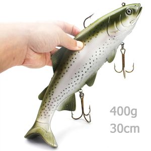 20cm/30cm Sea Fishing Big Size Simulate Soft Fishing Lure Artificial Wobblers Baits Pike Swimbait Crank Bait Pesca for Big Fish