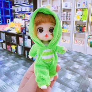 Adorable 13cm Sleeping Bag Doll Girls Toy Gift Box Dolls for Childrens Play Dress-Up Accessories Small Size Suitable for All Genders