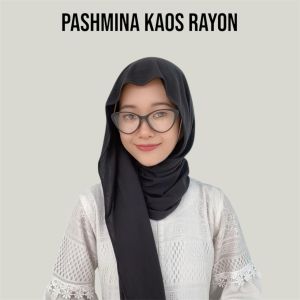PASHMINA KAOS RAYON PREMIUM /JILBAB PASMINA MELEYOT /KERUDUNG PASHMINA CANTIK KEKINIAN