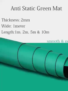 High-Quality Green Anti-Static PCB Welding Mat 1x1m/1x2m/1x5m/1x10m for BGA Service Table