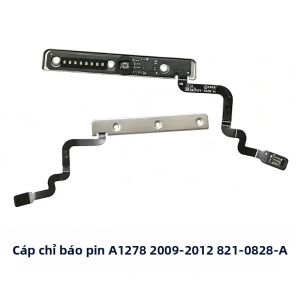 MacBook Pro 13 "A1278 Pin Laptop Đèn Báo Ngủ Ban Cáp Cảm Biến Chính Hãng 821-0828-A Cho 2009-2012 Mẫu