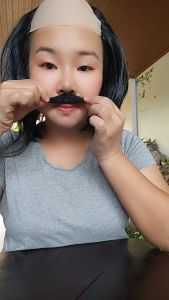 คลอนหน้า Fake Mustache M24 (ชุด 12 อัน) คอสเพล ชุดการแสดง ปาร์ตี้ ปีใหม่ เครา เคราปลอม ปลอม จำลอง เครื่องประดับ ของเล่น แต่งตัว แต่งหน้า คลอนหน้า