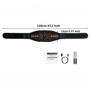 Máy Kích Thích Cơ EMS Thông Minh Có Thể Sạc Lại Đai Săn Chắc Cơ Bụng Máy Massage Giảm Béo Di Động Để Tập Thể Dục Và Định Hình Cơ Thể