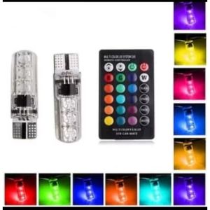 Lampu Led T10 Senja sen Lampu Kota Remote RGB