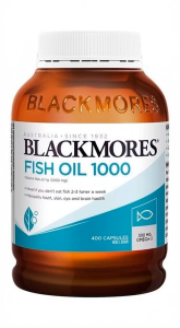 Blackmores Fish Oil Omega 3 Health Supplements High Purity Soft Capsules Heart Brain and Eye Health